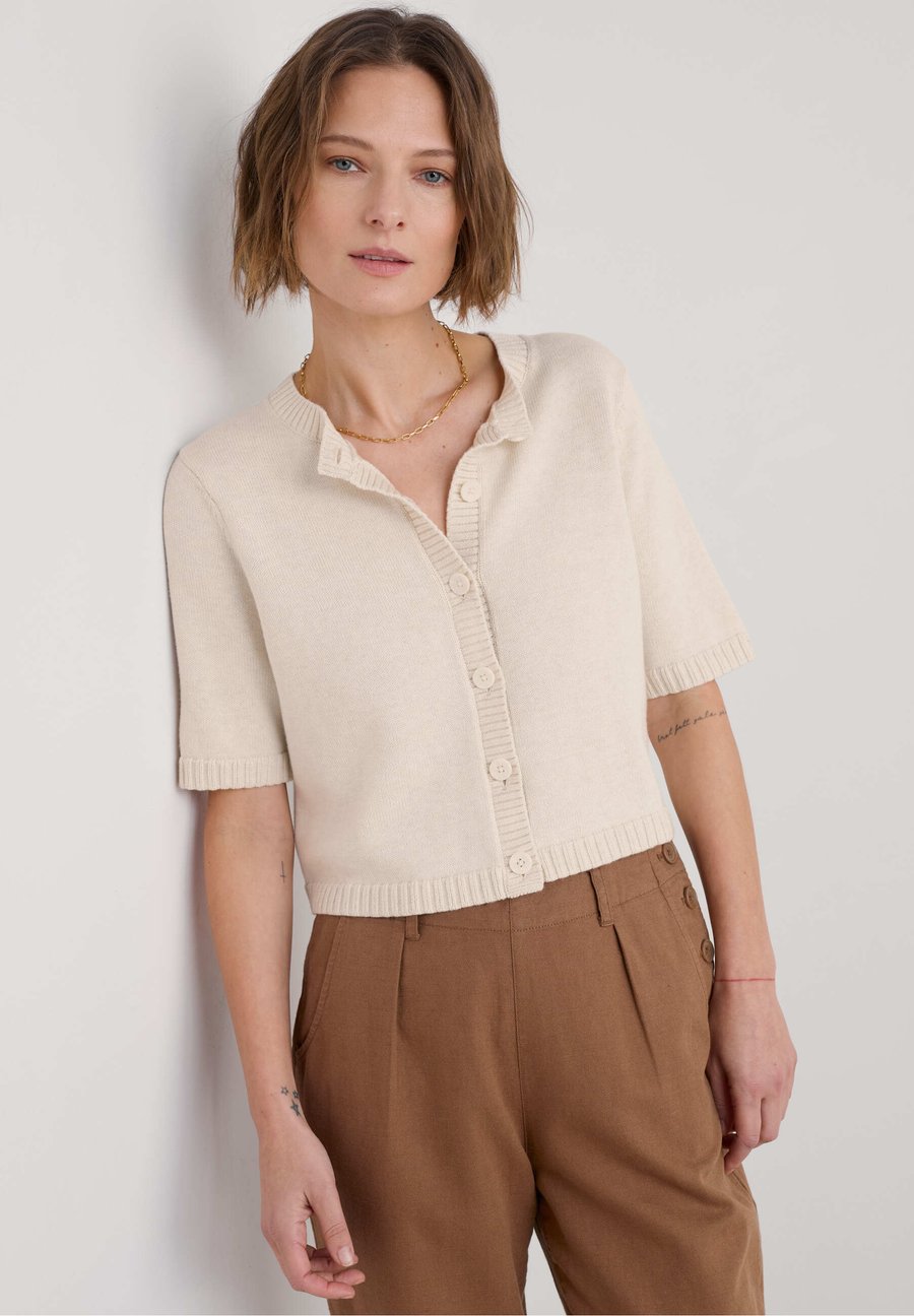

Кардиган Seasalt Cornwall GILLAN CREEK , Chalk - Knit Melange Chalk/Beige