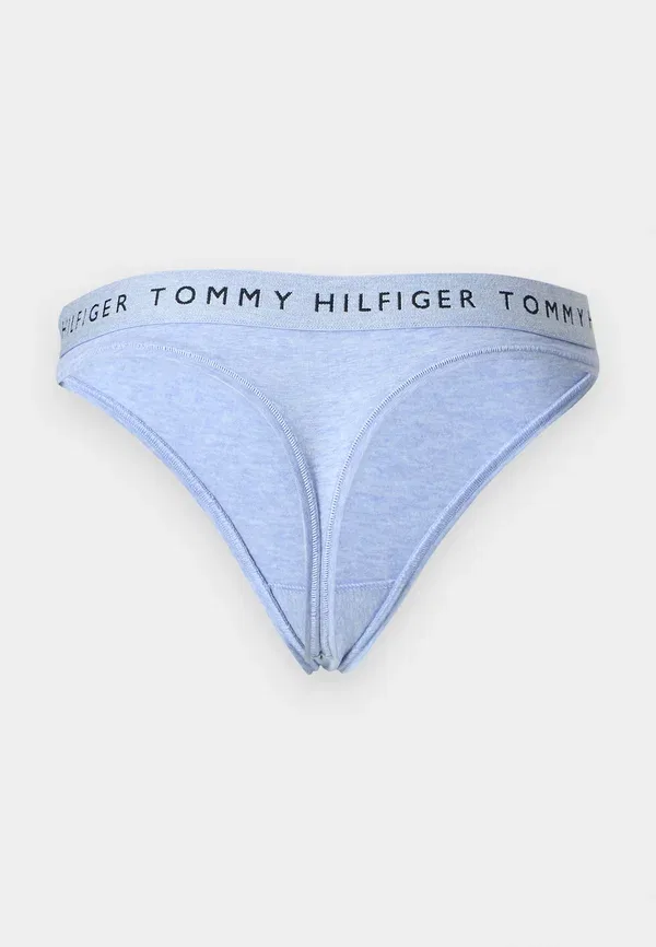 Трусы-стринги Tommy Hilfiger Heritage classic thong, цвет сиреневый меланж — фото 2
