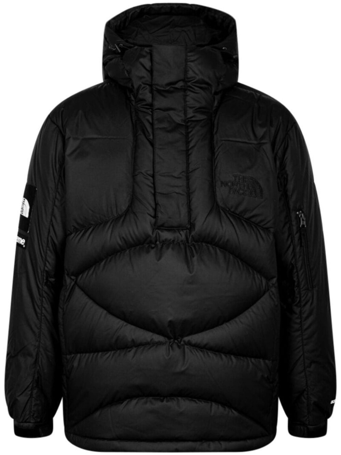 

Пуховик 800-Fill из коллаборации с The North Face Supreme, черный