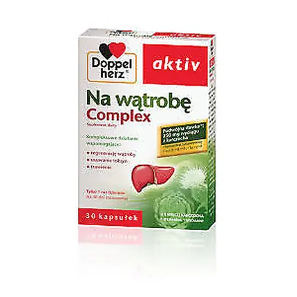 

Doppelherz Active Liver Complex 30 капсул Поддержка печени, Queisser Pharma
