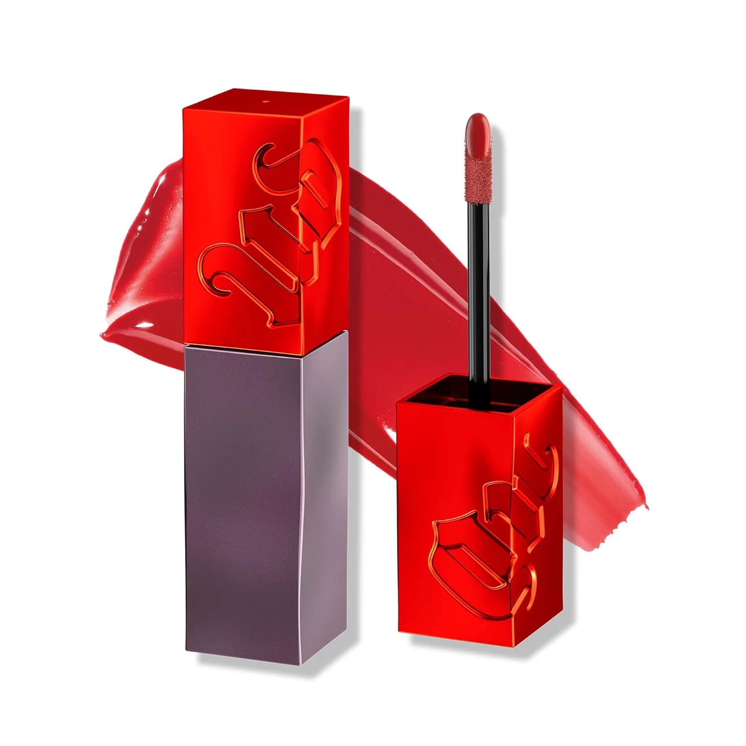 Urban Decay Vice Lip Bond Glossy Longwear жидкая помада, стойкая до 16 часов, увлажняющая, мгновенный блеск, Vegan, Cruelty-free - 4,1 мл, Unbreakable (true blue red)
