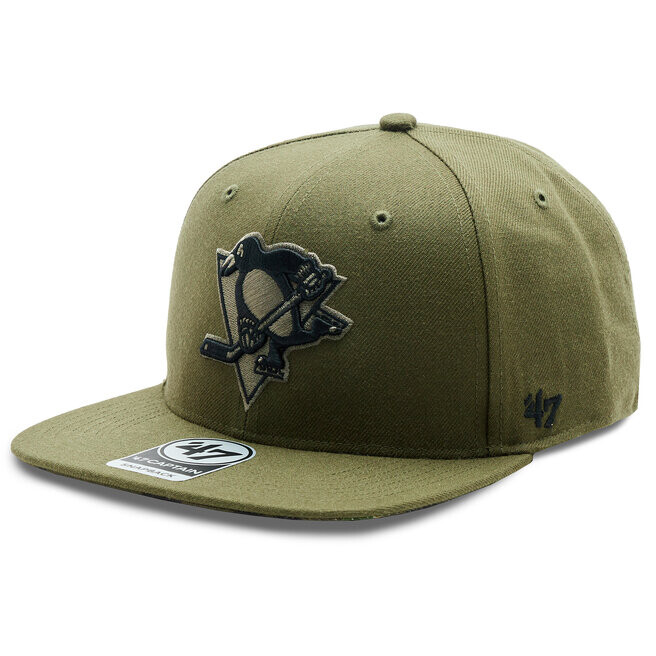 

Бейсболка 47 Brand NHLPittsburgh Penguins, зеленый