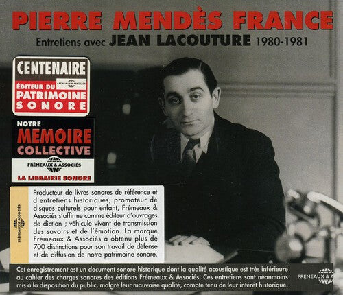 

CD диск Mendes France, Pierre: Pierre Mendes France: Entretiens Avec Jean Lacouture 1980-1981