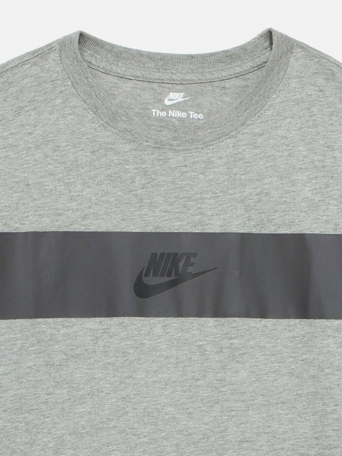 Nike Sportswear Футболка 'BRANDMARK' в цвете Grey, Dark Grey — фото 3