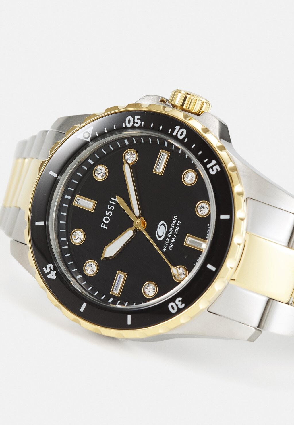 

Часы Fossil, золотой