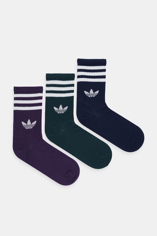 

Носки Adicolor, 3 пары Adidas Originals, темно-синий
