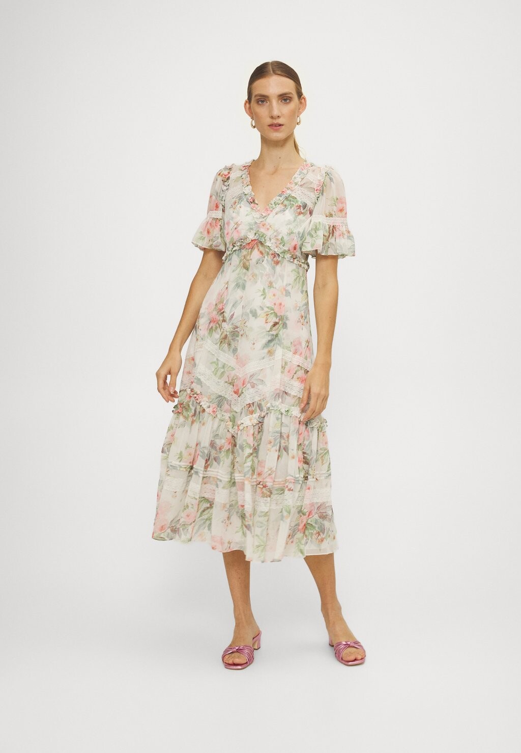 

Бальное платье PARADISE GARDEN SONATA BALLERINA DRESS Needle & Thread, розовый