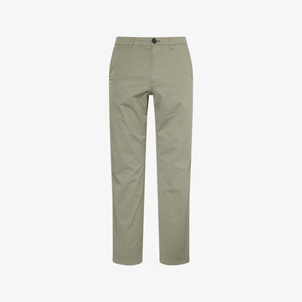

Чинос Ps By Paul Smith прямые хлопковые с зауженными штанинами, зеленый