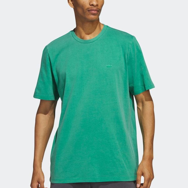 Футболка SHMOO FTHR мужская зеленая Adidas Originals, зеленый — фото 2