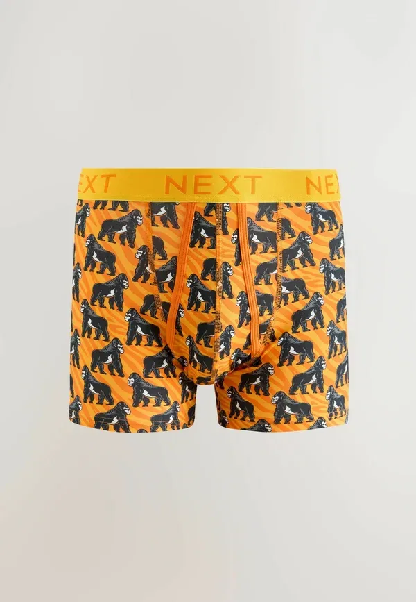 Трусы боксеры Next, 5 pack boxers, bright pink blue animals pattern — фото 2