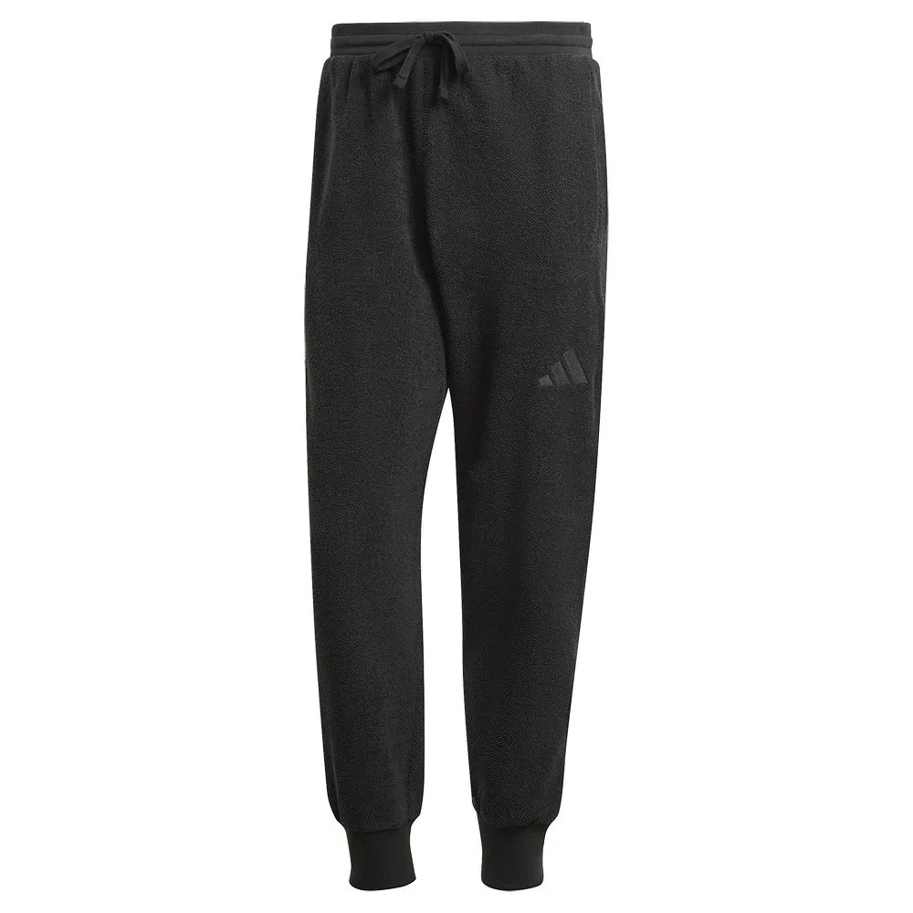 Джоггеры adidas Elevated All SZN Terry Loop, черный — фото 3