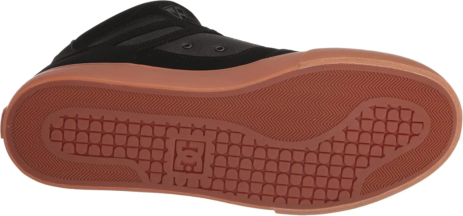 Мужские скейтбордистские кроссовки DC ADYS400043, черно-бело-синие Dc Shoes — фото 3