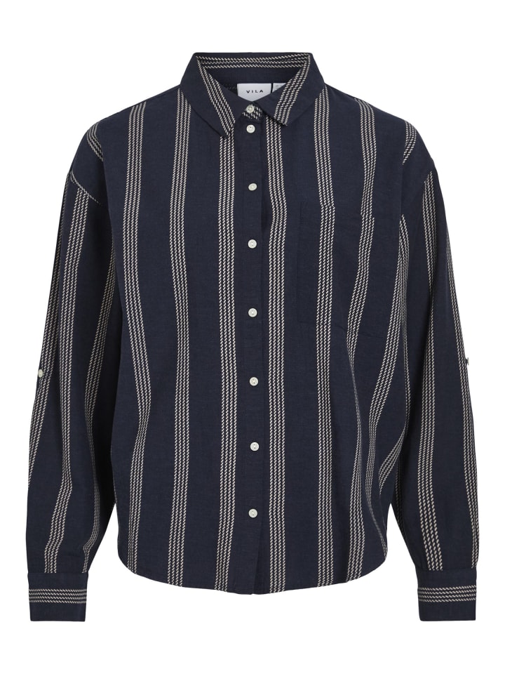 

Рубашка Vila, темно-синий