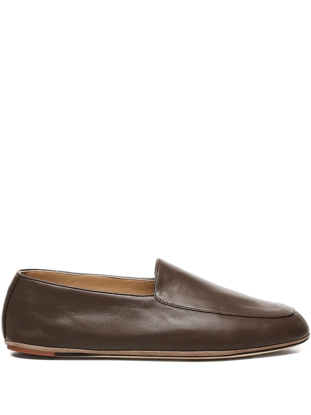 

Кожаные мокасины Anton Walk Loro Piana, коричневый