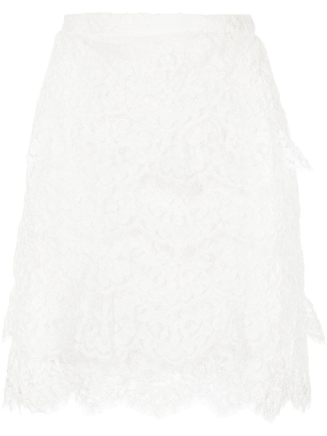 

Ermanno Scervino кружевная юбка, белый