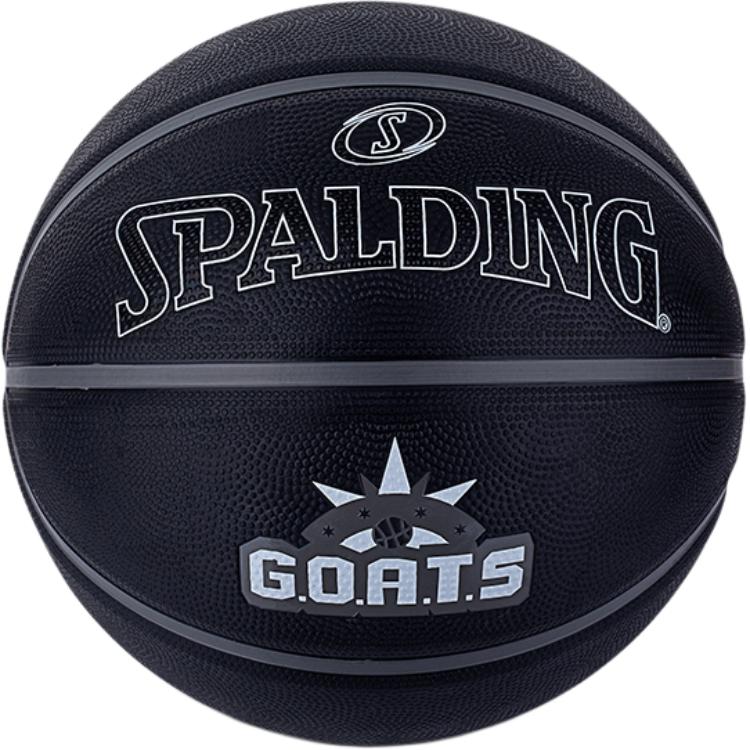 

SPALDING Серия тренировочных мячей GOATS резиновый баскетбольный мяч black размер 7 для тренировок и соревнований