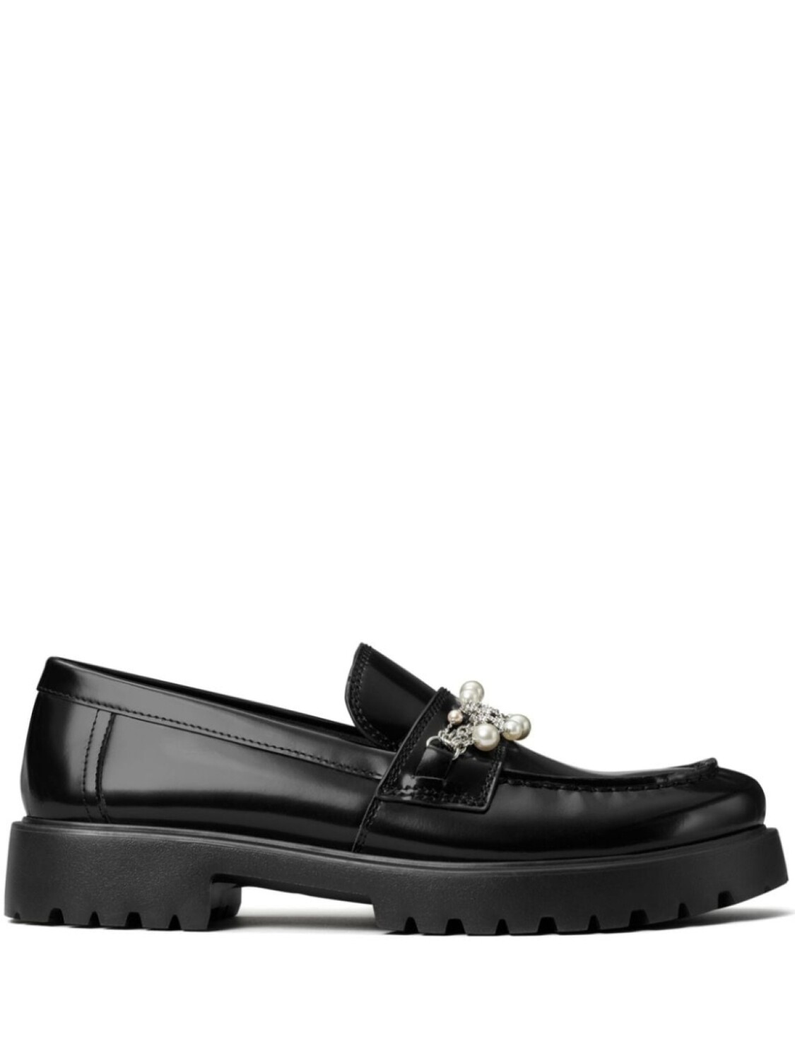 Декорированные лоферы Tory Burch, черный