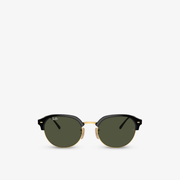 

RB4429 солнцезащитные очки в инъекционной оправе неправильной оправы Ray-Ban, черный