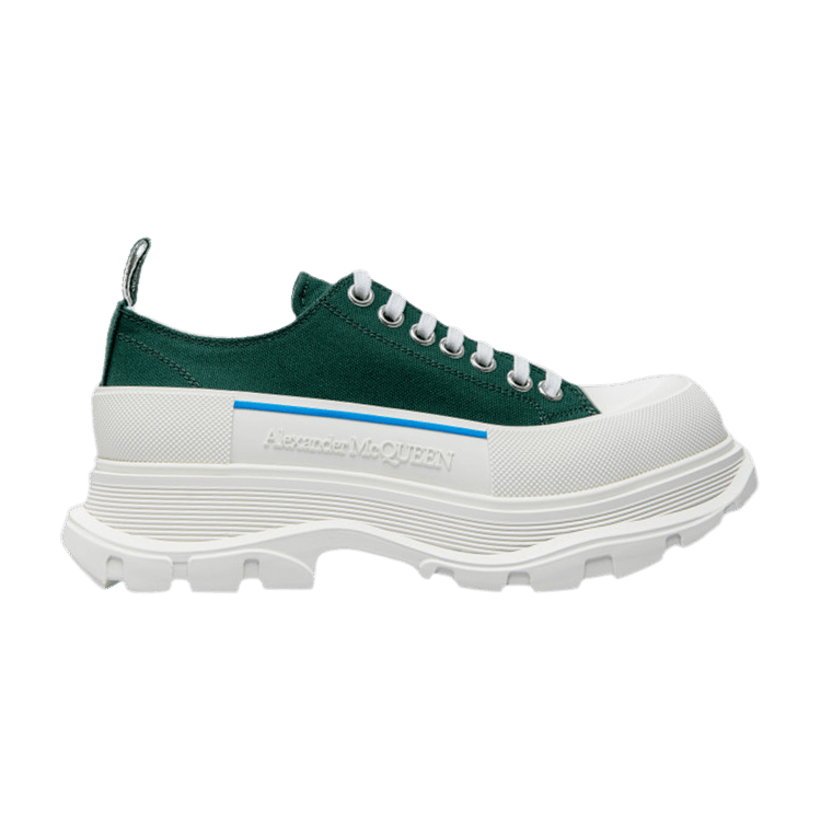 

Кроссовки Alexander McQueen Alexander McQueen Tread Slick Lace Up 'Green Blue', зеленый