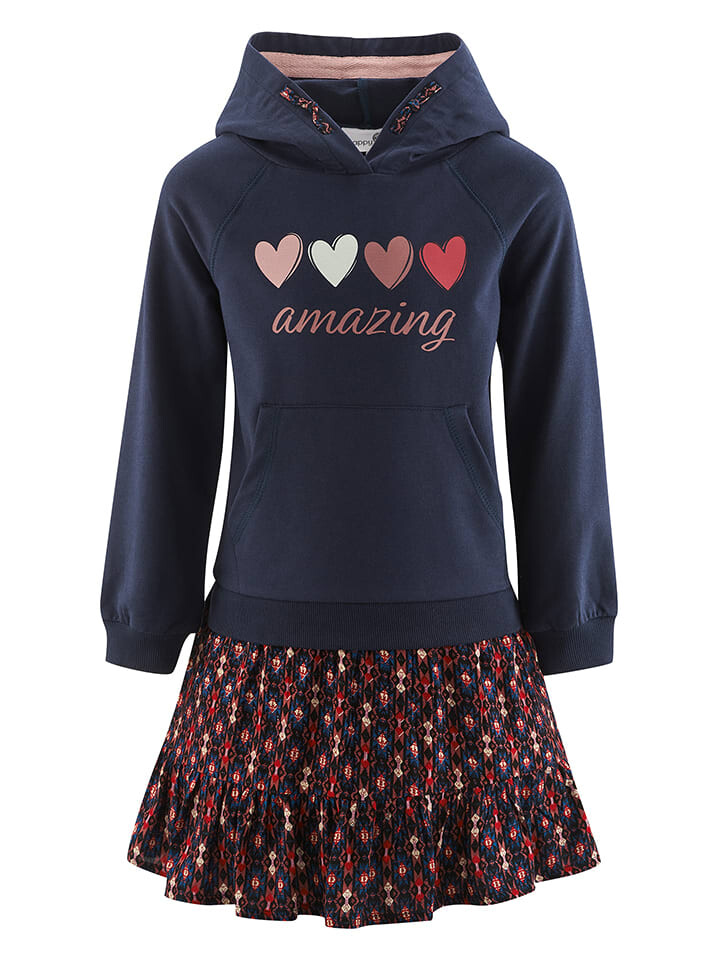 

Платье happy girls by Eisend Hoodiekleid, темно-синий