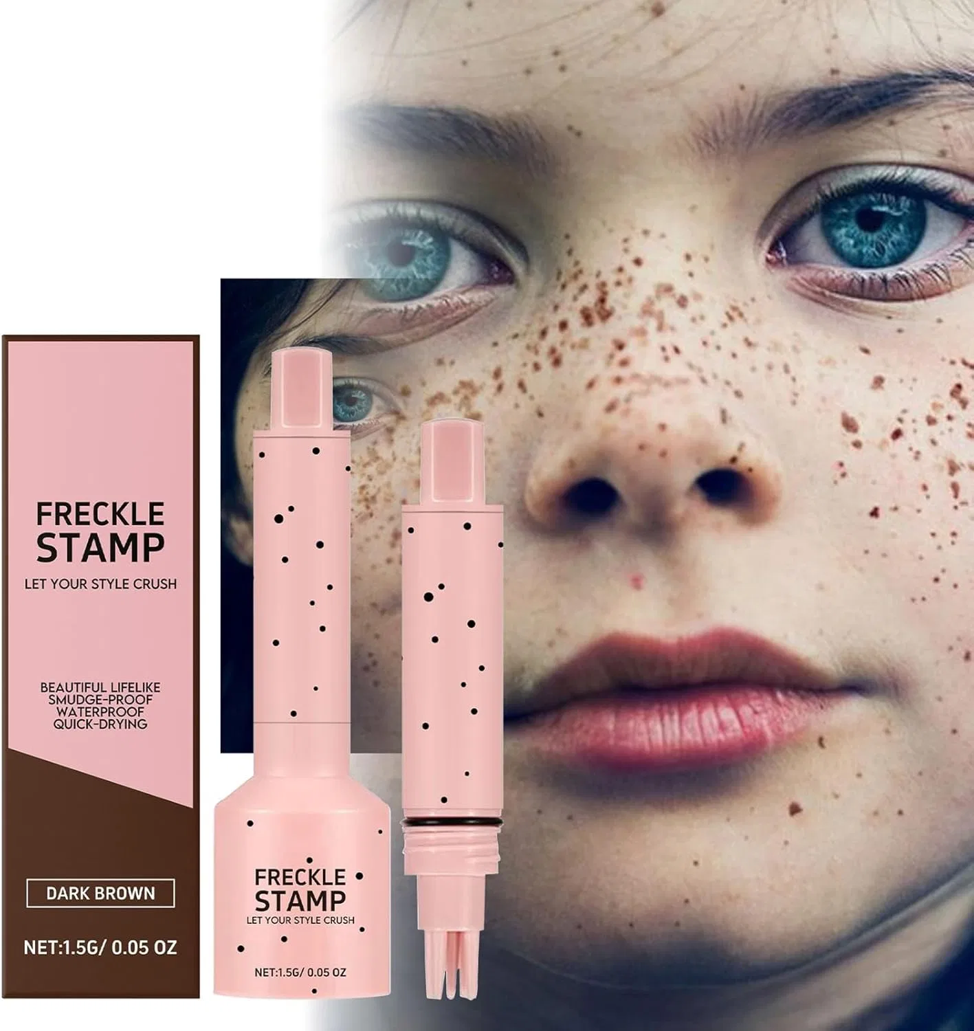 Ручка для веснушек Freckles Pen, водостойкая, натуральный финиш, 1 шт — фото 2