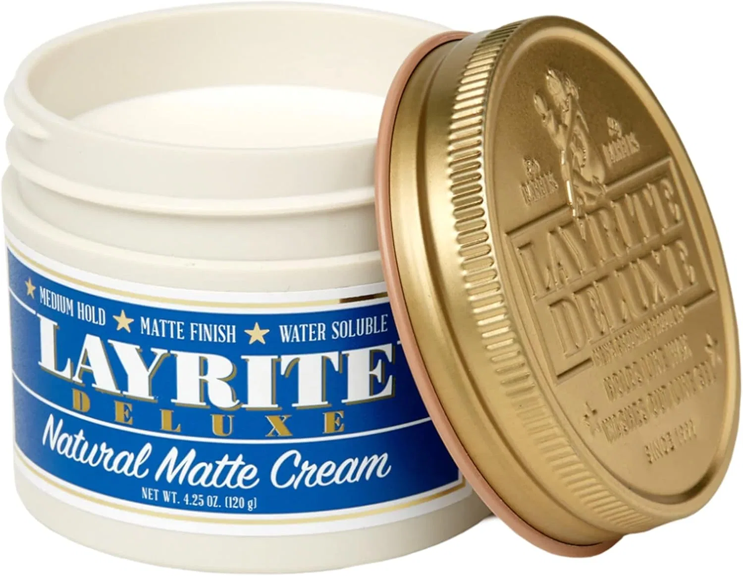 Средство для укладки волос Layrite Natural Matte Cream, 120 г — фото 2
