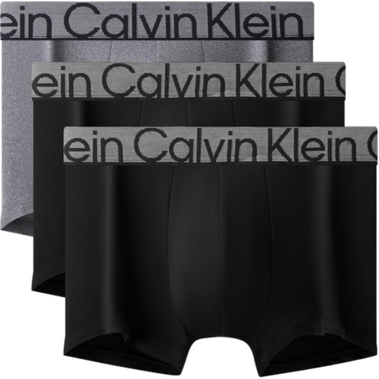 

CALVIN KLEIN Трусы мужские 3 шт, 3 шт (Space Black 2+Hero Gray)