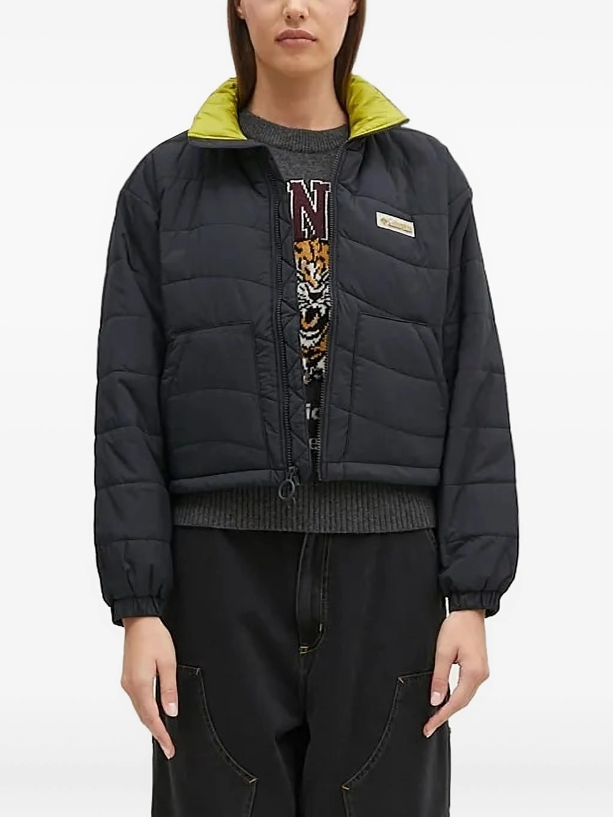 

Укороченная стеганая куртка Wallowa Columbia, черный