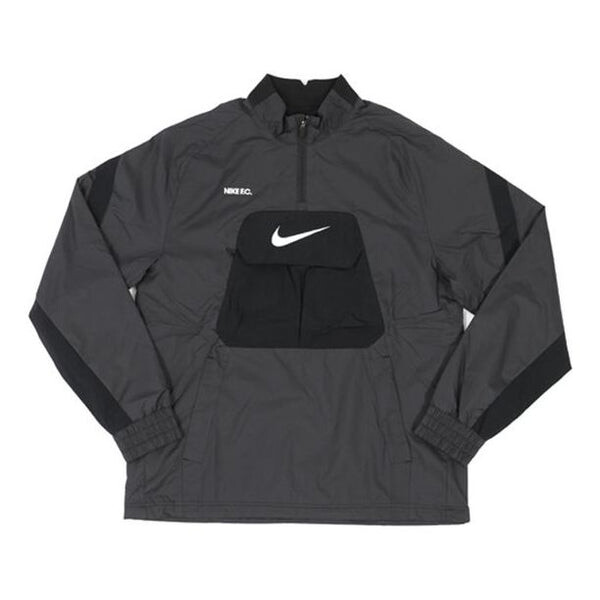 

Куртка Nike F.C. Men's Woven Soccer Anorak Black, черный