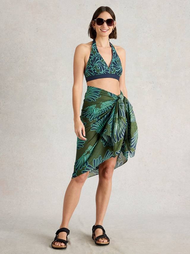 

Бикини топ Sunshine Reversible White Stuff, Green/Multi