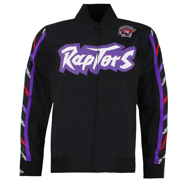 

Мужская куртка Mitchell & Ness NBA Toronto Raptors Hook Shot Warm Up Mitchell And Ness, черный