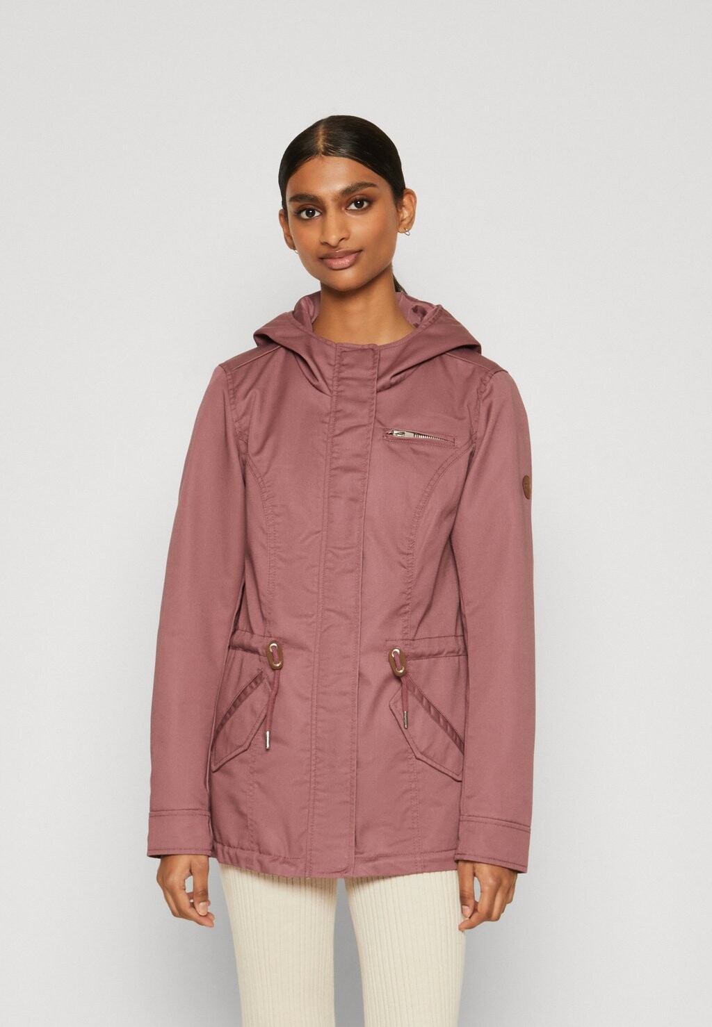 

Парка Onllorca ONLY Petite, цвет rose brown