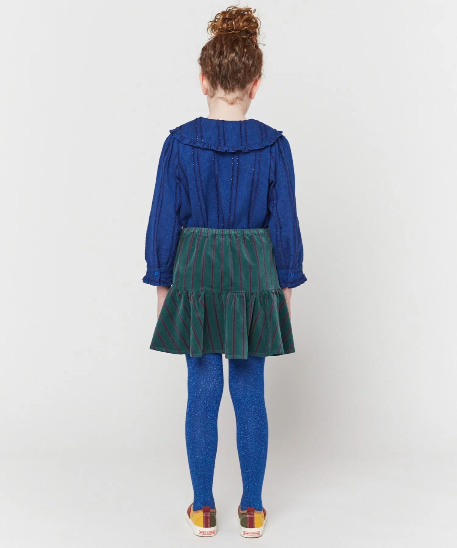 Детская юбка BOBO CHOSES B.C STRIPED RUFFLE SKIRT — фото 4
