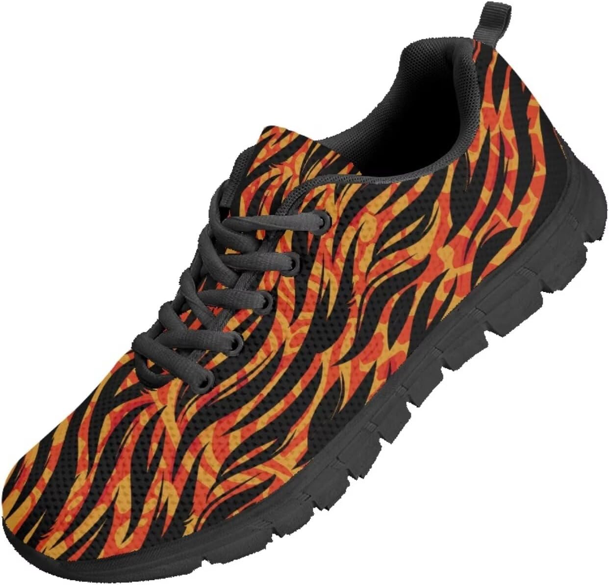 

Кроссовки Funnydude Funny Print для мужчин осенние легкие удобные для тренировок, Tiger