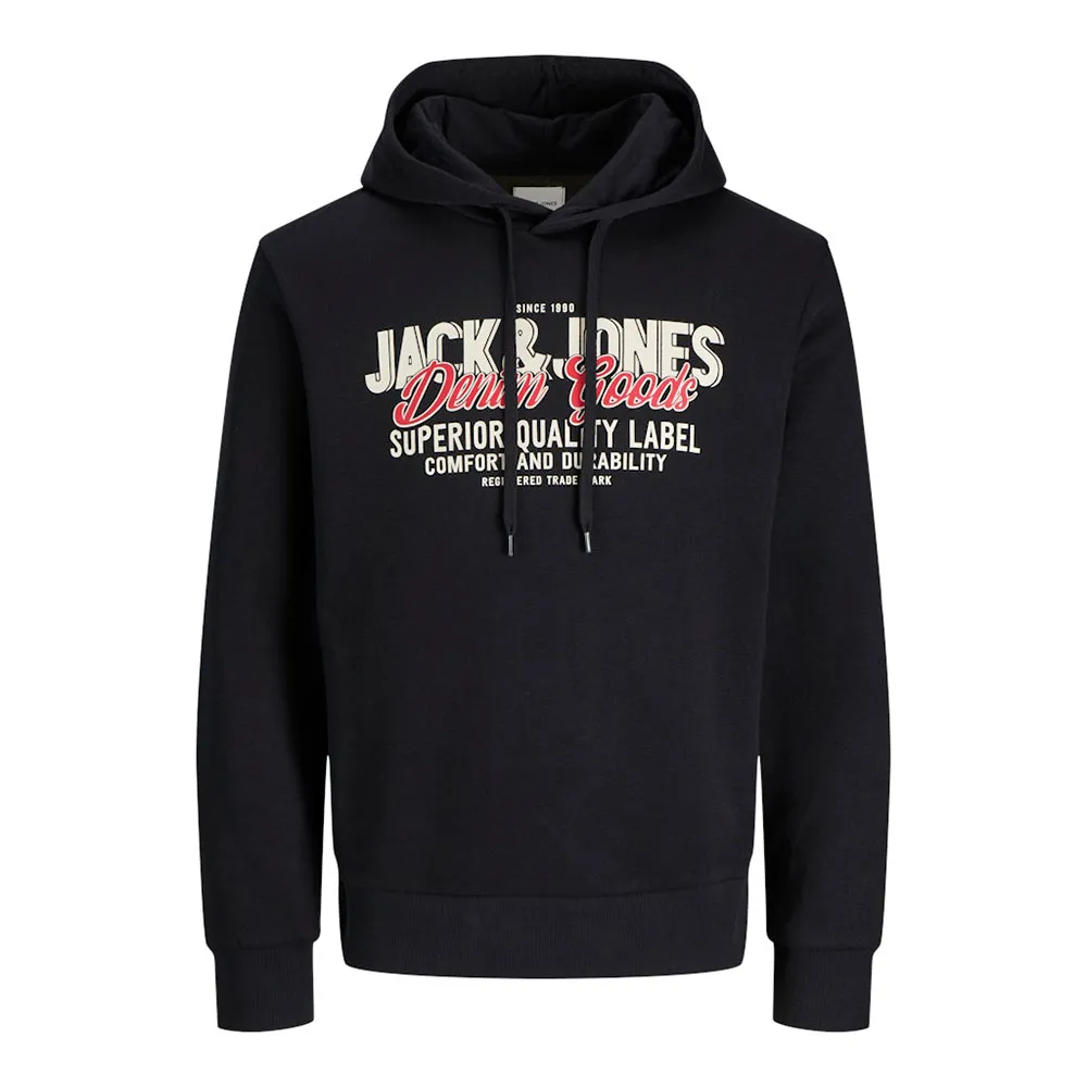 

Худи Jack & Jones Logo 2 Col, черный