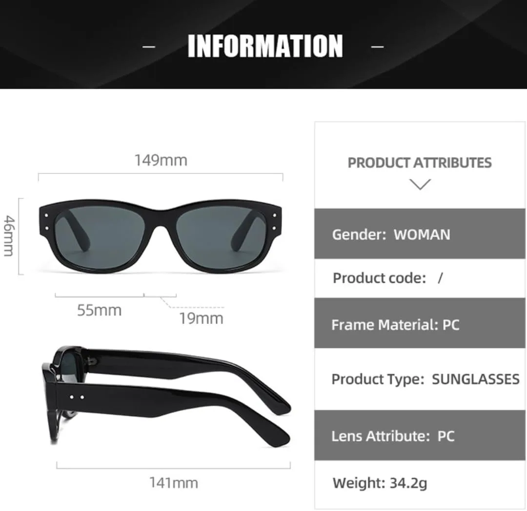 

Женские солнцезащитные очки с заклепками и леопардовым принтом; мужские градиентные солнцезащитные очки с защитой от УФ-излучения UV400 UUPTTPL, Gray Black