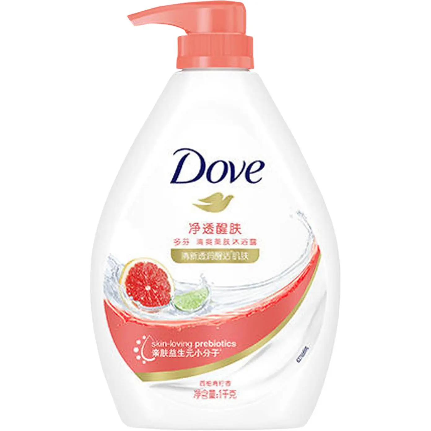 

Очищающий гель для душа питательный увлажняющий глубокое очищение поппури 1кг/1кг*2 Dove, Grapefruit Purifying Shower Gel