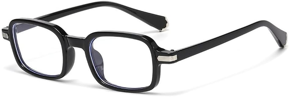 

Женские солнцезащитные очки в стиле ретро, ​​прямоугольные, с прозрачными линзами с градиентом, защита от УФ-излучения UV400. Мужские солнцезащитные очки с заклепками SKFGNX, Black Clear