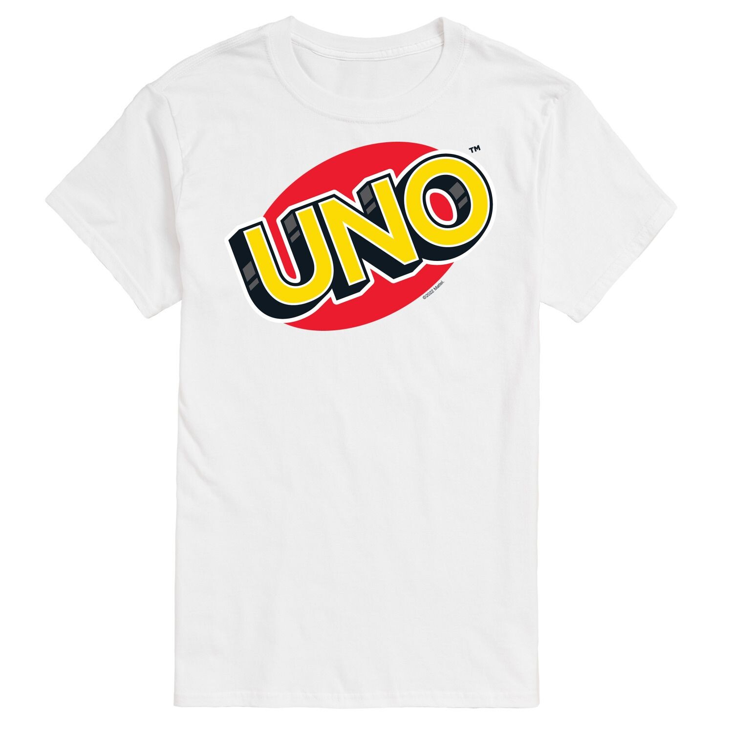 

Футболка Big & Tall UNO с логотипом Licensed Character, белый