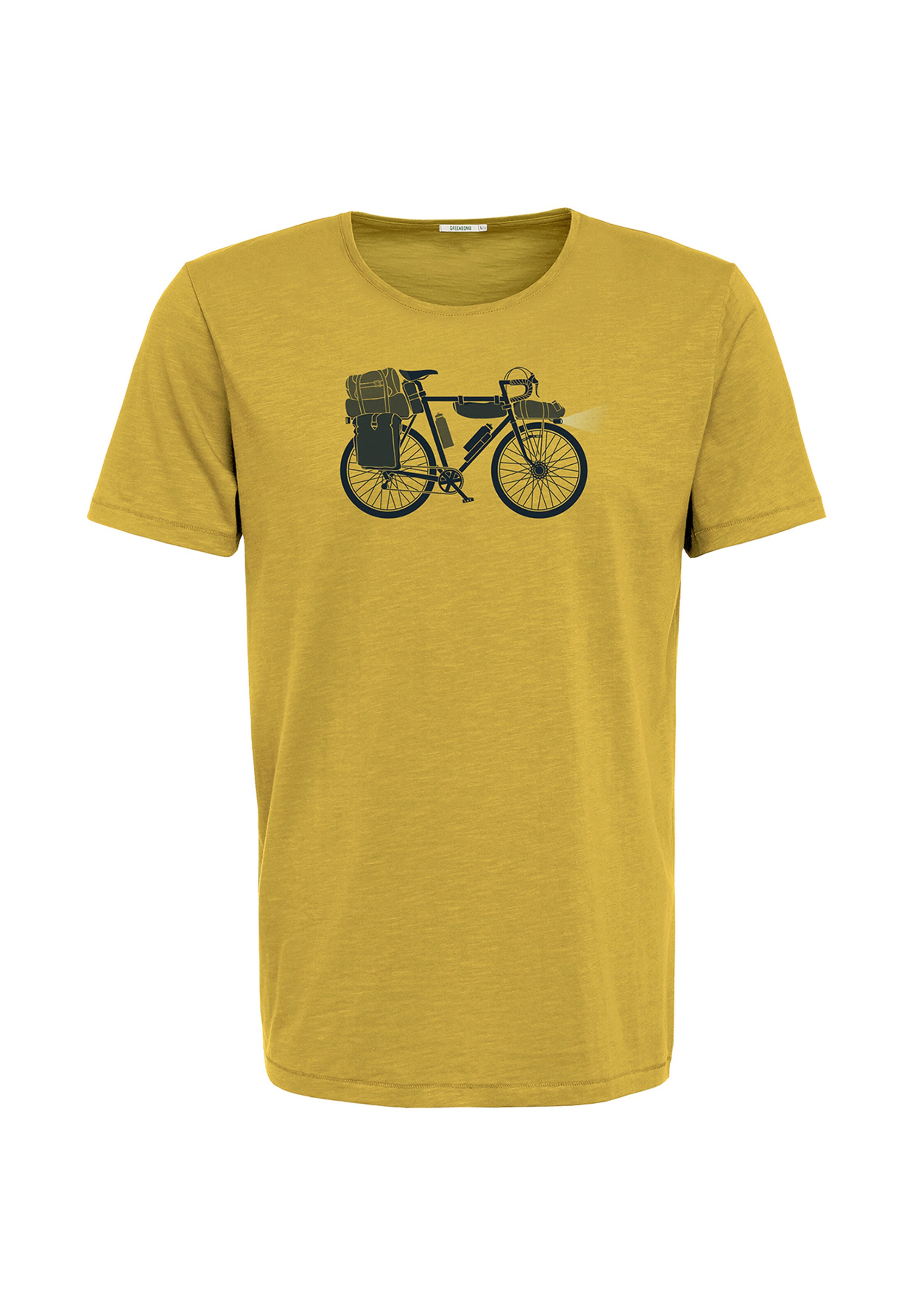 

GREENBOMB Футболка 'Bike Night' в зеленом цвете