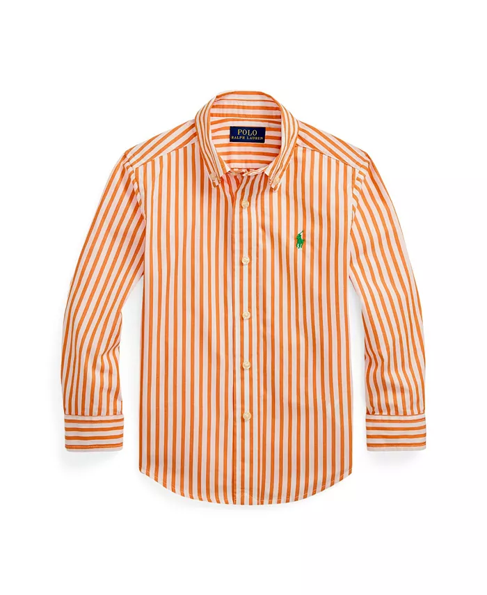 

Рубашка из поплина в полоску для малышей и мальчиков Polo Ralph Lauren, мультиколор