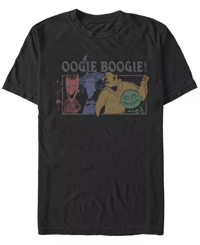 

Мужская футболка Lets Boogie с коротким рукавом и круглым вырезом Fifth Sun, черный