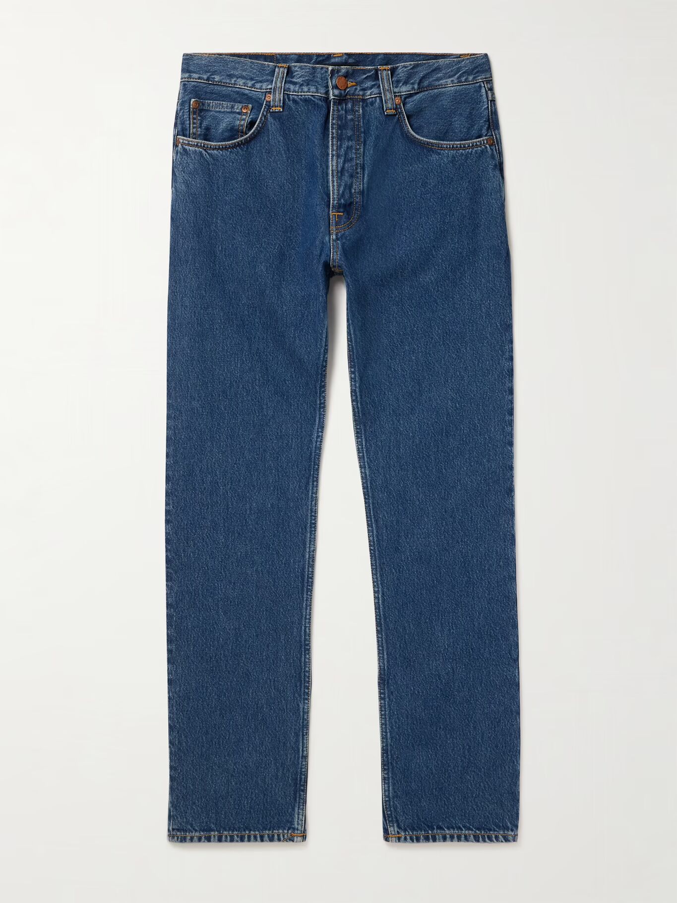 

Прямые джинсы Rad Rufus NUDIE JEANS, цвет Mid denim