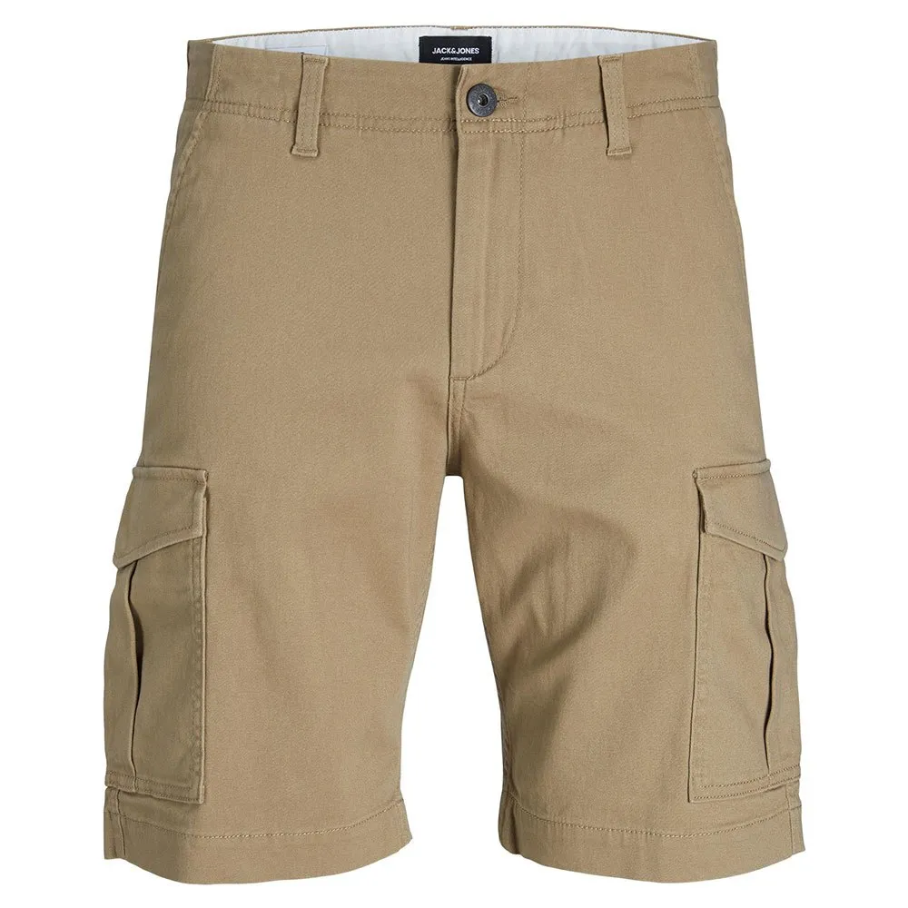 

Шорты Jack & Jones Charlie Dave cargo, бежевый