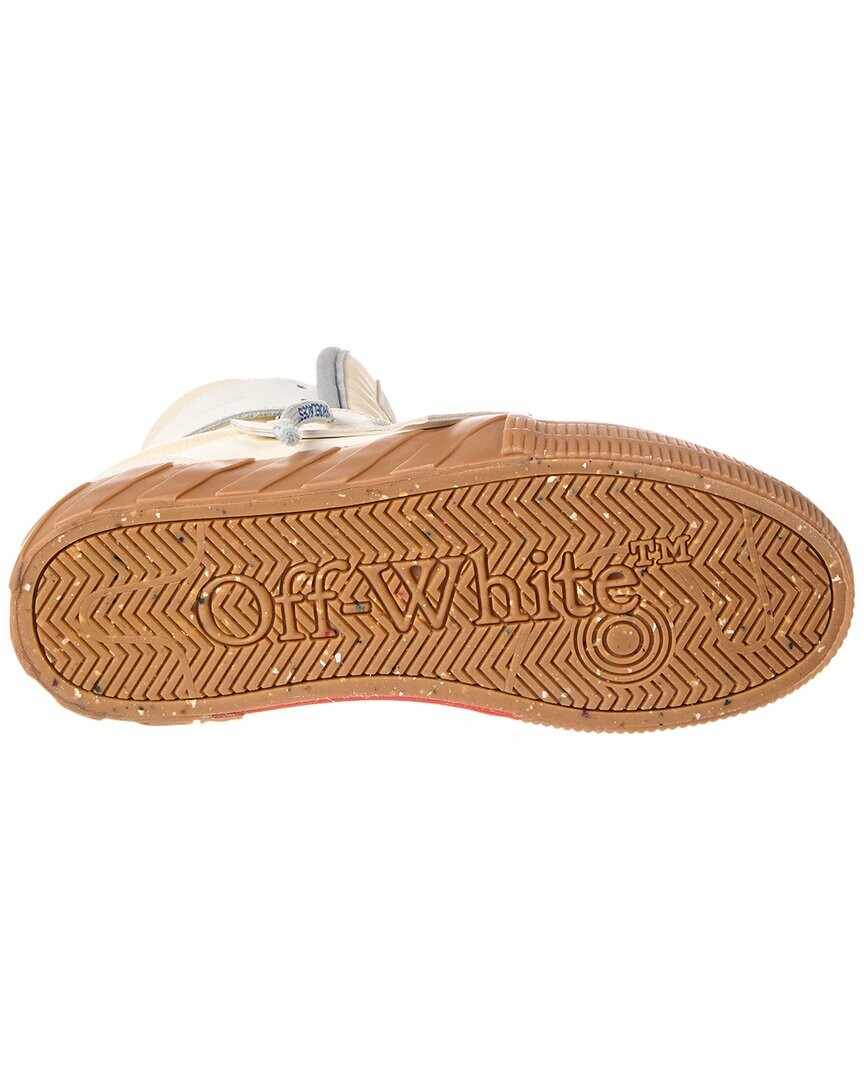 

Высокие кеды Off-White Floating Arrow из кожи и замши, белый