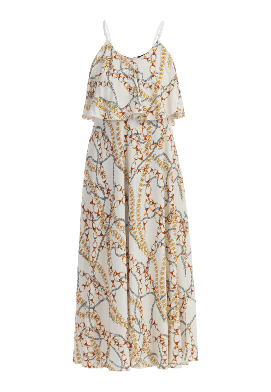 

Платье faina Maxi Mit Allover Print, белый