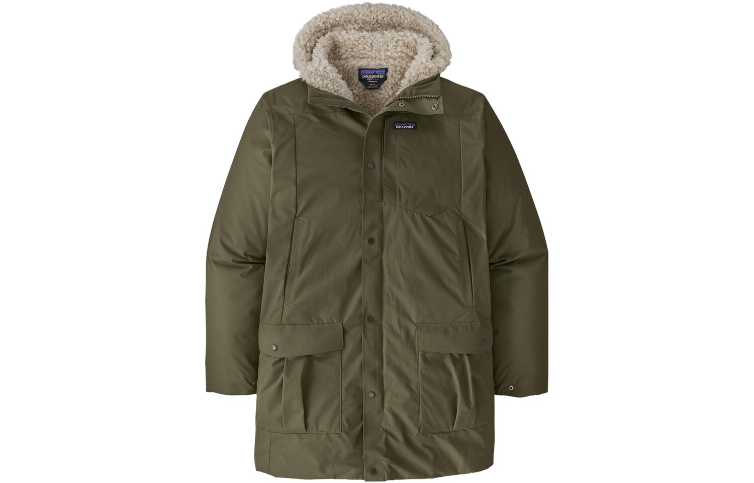 

Downdrift Parka Parka Парка Мужское Patagonia, цвет Smolder Blue