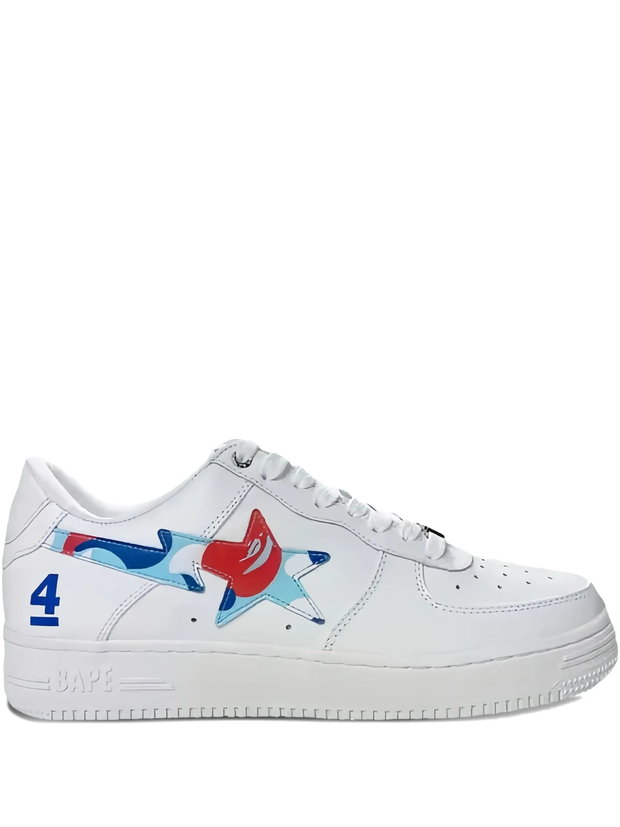

Кроссовки Bape Sta Paris 4th Anniversary A Bathing Ape, белый