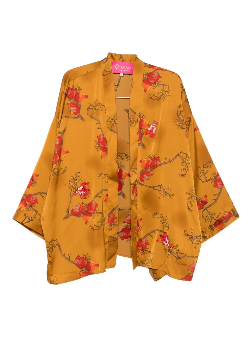 

Костюм с брюками Quintana Miau By Clara Rotescu, оранжевый