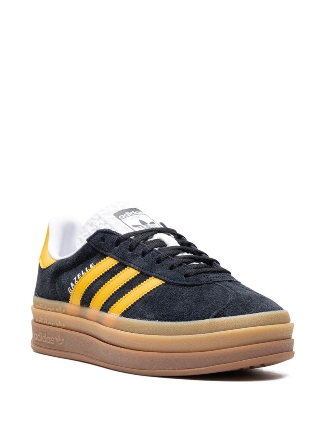 Кроссовки Gazelle Bold Adidas, черный — фото 2